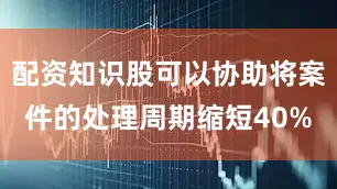 配资知识股可以协助将案件的处理周期缩短40%