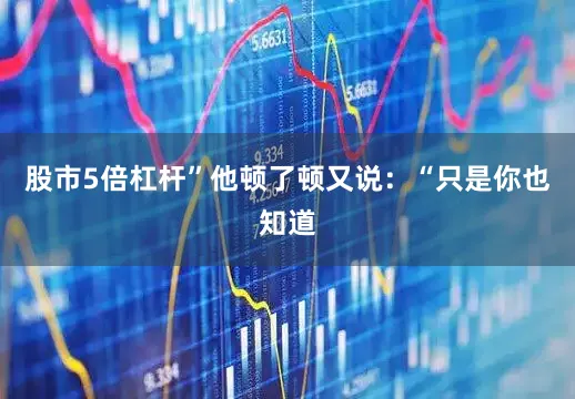 股市5倍杠杆”他顿了顿又说：“只是你也知道