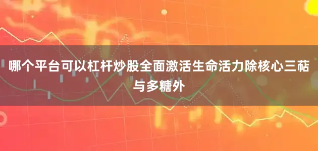 哪个平台可以杠杆炒股全面激活生命活力除核心三萜与多糖外