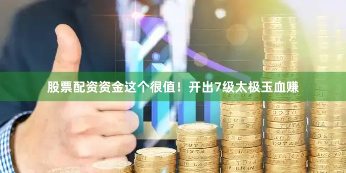 股票配资资金这个很值！开出7级太极玉血赚